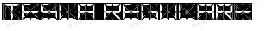 TESLA Regular字体转换